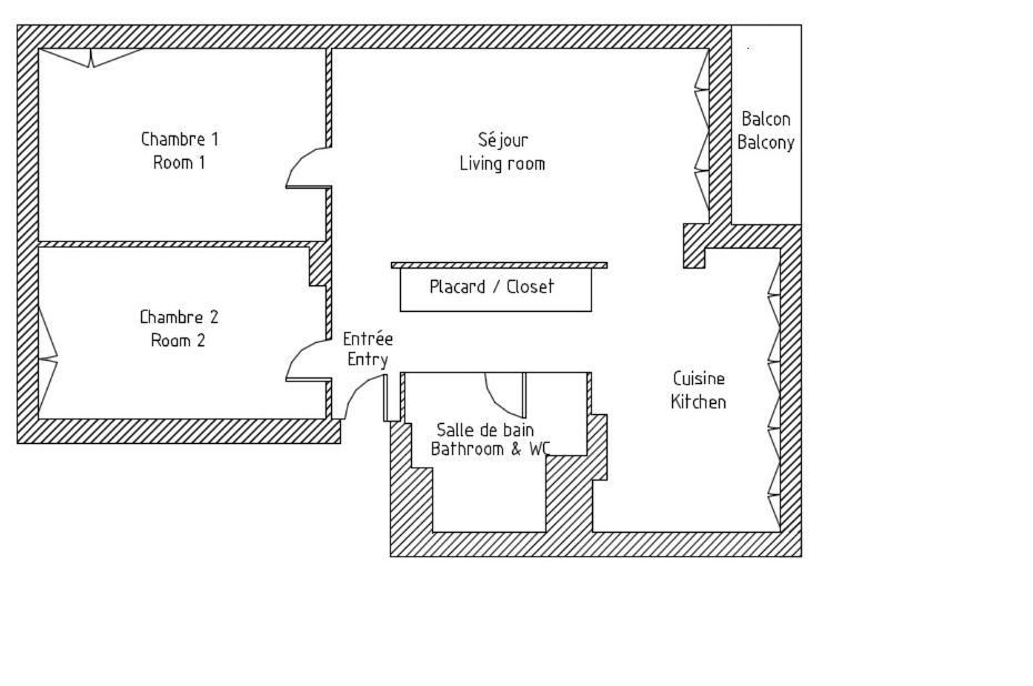 르 플레시-로뱅송 Apt3P-55M2-Parkingfree-5Km From Paris 아파트 외부 사진