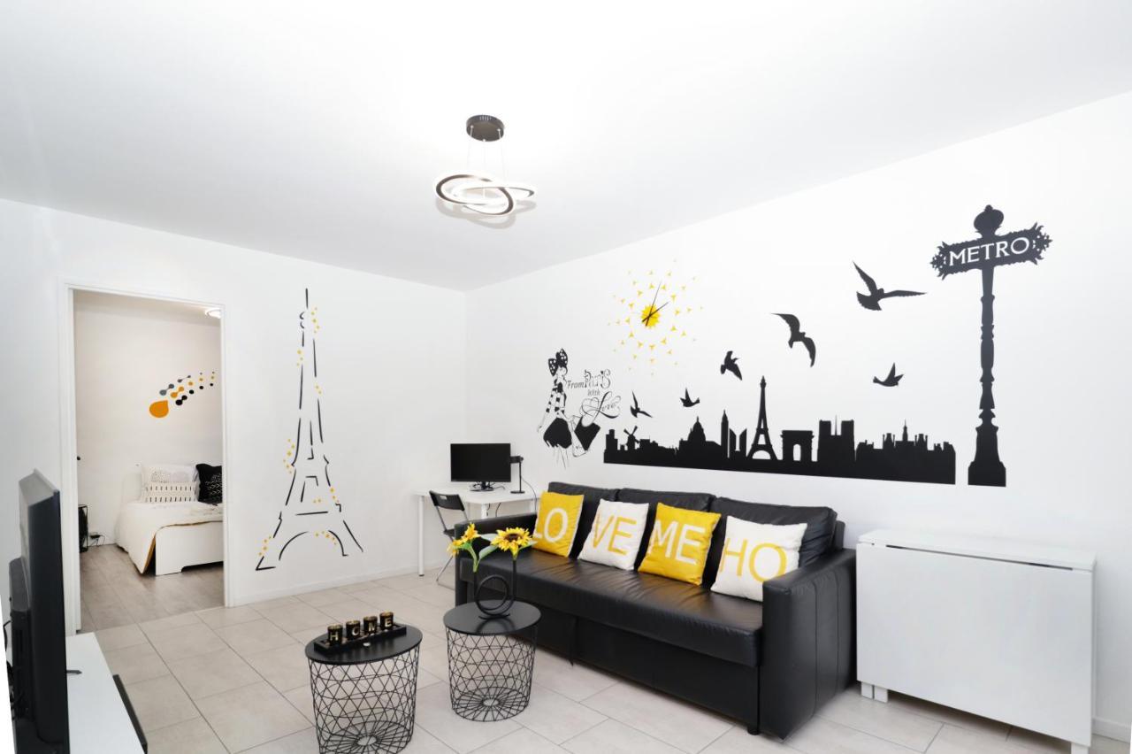 르 플레시-로뱅송 Apt3P-55M2-Parkingfree-5Km From Paris 아파트 외부 사진