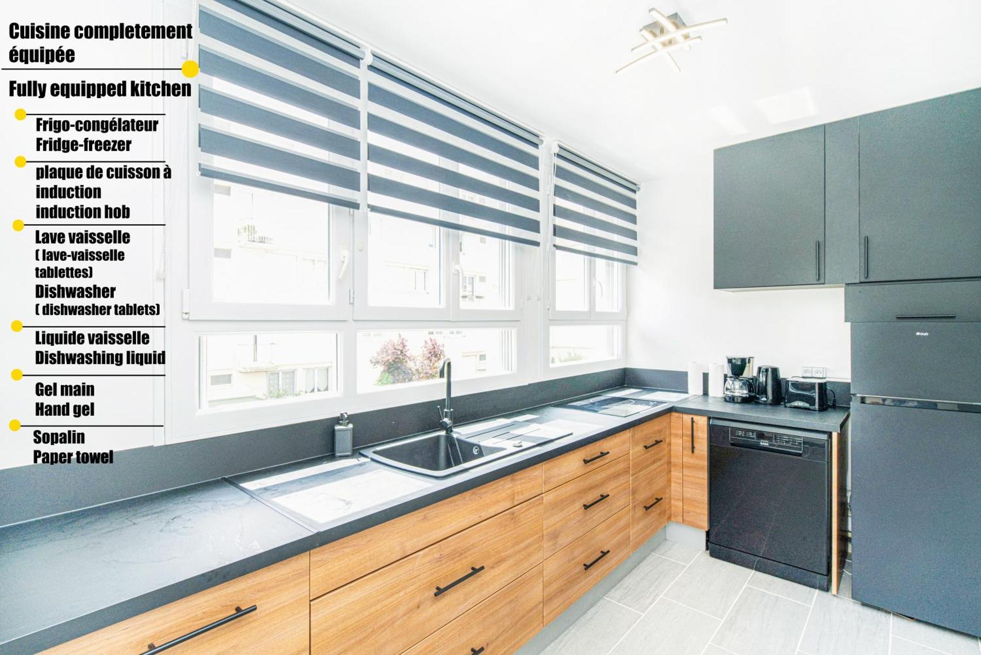 르 플레시-로뱅송 Apt3P-55M2-Parkingfree-5Km From Paris 아파트 외부 사진